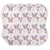 1Pc Koala Flowers Burp Cloth,Unisex Large Absorbent Soft Cotton Muslin Burping Cloths for Newborn Boys Girls,11x22in,A111690 view 3