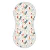 KEIGE 1Pc Rooster Hens Burp Cloth,Unisex Large Absorbent Soft Cotton Muslin Burping Cloths for Newborn Boys Girls,11x22in,A111974 view 1