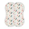 KEIGE 1Pc Rooster Hens Burp Cloth,Unisex Large Absorbent Soft Cotton Muslin Burping Cloths for Newborn Boys Girls,11x22in,A111974 view 2