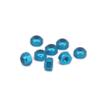8pcs Alloy Wheel for car Wltoys A959 Hex Lock Nut Tire Nut for Rc Hobby Model Car 1/18 1/18 Wheels A969 A979 K929 A580042 (Color : Blue) view 3