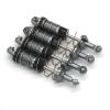 1/16 RC car metal upgrade accessories front and rear shock absorbers (Color : Light Grey) view 1