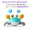 FEELGUY Crawling Crab Baby Toy Fantastic Creatures Toys Infant Sensory Tummy time Toys 3 4 5 6 7 8 9 10 11 12 Babies boy Girl Learning Crawl 3-6 6-12 Walking Toddler Gifts for 36 Months Old (Green) view 2