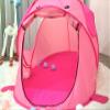 BAODIAN Kids Play Tents  Collapsible Tent for Boys Girls Gift - Large Foldable Playhouse Indoor/Outdoor Fun - Pop up Tent Toys for Age 1 and up Child Birthdays Presents (Pink Dog) view 3