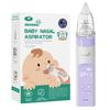 GROWNSY Nasal Aspirator for Baby, Electric Baby Nose Sucker, Automatic Nose Cleaner with Larger Suction Chamber and More Powerful Suction, Music and Light Soothing Function, Purple view 1