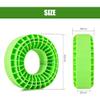 INJORA Silicone Rubber Insert for 118-122mm 4.75" OD 1.9" Wheel Tires(Large Green) view 2