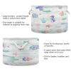 YETTASBIN Sea Animal Cotton Rope Basket Large Round Baby Laundry Basket Toy Blanket Books Storage Bin for Bedroom Bathroom Nursery Home Decor, 20 x 14 Inch view 3