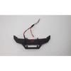 JOYSOG RC Front Bumper, Anti-Collision Front Bumper with LED Lights for FMS 1/18 FCX18 LC80 RC Upgrade Parts(Nylon) view 1
