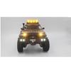 JOYSOG RC Front Bumper, Anti-Collision Front Bumper with LED Lights for FMS 1/18 FCX18 LC80 RC Upgrade Parts(Nylon) view 3