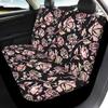 Beauty Collector Sparkly Rose Flower Front Seat Covers Rear Bench Cover, Seat Protection Cove Car Full Set, Car Front Seat Cushion for Pets Child Car Seat Protector view 2