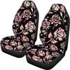 Beauty Collector Sparkly Rose Flower Front Seat Covers Rear Bench Cover, Seat Protection Cove Car Full Set, Car Front Seat Cushion for Pets Child Car Seat Protector view 3