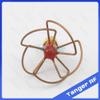 Gain Antenna 58GHz FPV Antenna 5 Leaf 5-Lobe Blade TX Circular Polarized Antenna Set with SMA Male Plug 58G RX view 3