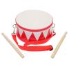 Kids Drum Set, 8 inch Wooden Toy Drum Set or Toddlers with 2 Sticks Percussion Musical Instrument for Boys Girls view 1