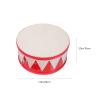 Kids Drum Set, 8 inch Wooden Toy Drum Set or Toddlers with 2 Sticks Percussion Musical Instrument for Boys Girls view 2