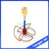58GHz Gain Antenna 4 Leaf Blade 58G TX RX FPV Antenna SMA Male Circular Polarized Antenna with RG405 RG086 Blue Cable view 2