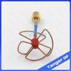 58GHz Gain Antenna 4 Leaf Blade 58G TX RX FPV Antenna SMA Male Circular Polarized Antenna with RG405 RG086 Blue Cable view 4