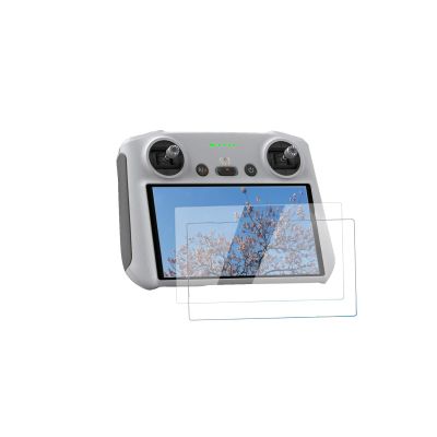 2 Pack Screen Protector for DJI RC/RC 2 Remote Controller HD Tempered Glass Screen Protector Film for DJI Mini 4 Pro/Air 3/Mini 3 Pro/Mini 3/Mavic 3 Classic RC/RC 2 Controller Accessories 9H