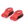 AFDHGS 2-Pack - Aluminum Servo Saver Set for 25T Plastic Output Gear - Adjustable Hi-Torque Servo Arms (18mm) Red view 1