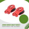 AFDHGS 2-Pack - Aluminum Servo Saver Set for 25T Plastic Output Gear - Adjustable Hi-Torque Servo Arms (18mm) Red view 4