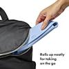 OXO Tot Roll-Up Bib - 2 Pack - Drizzle and Dusk view 4