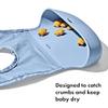 OXO Tot Roll-Up Bib - 2 Pack - Blossom and Dusk view 3