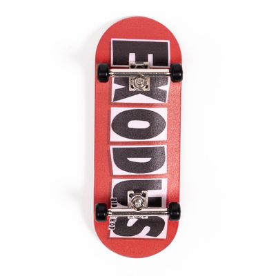 Exodus Deep Concave Fingerboard Complete (Black Brand Logo (32mm))