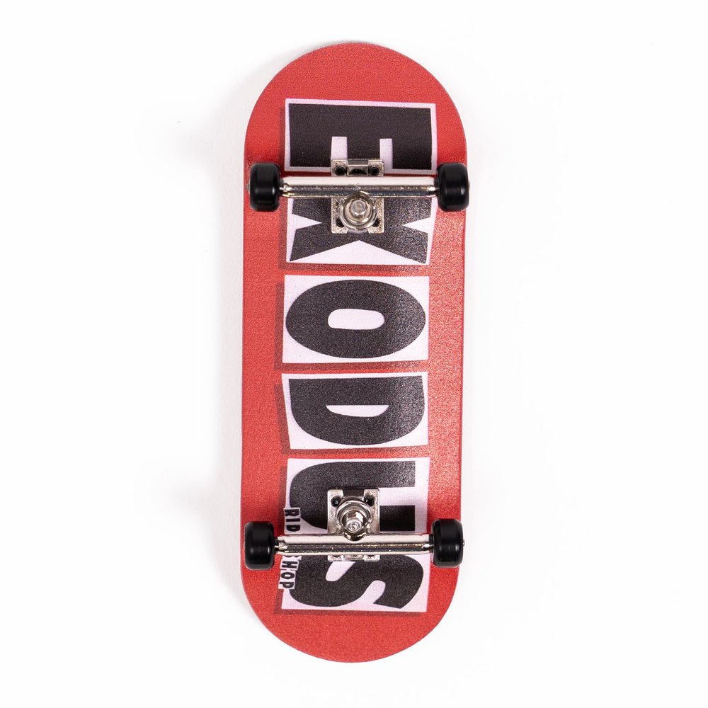 Exodus Deep Concave Fingerboard Complete (Black Brand Logo (32mm))