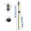 AFDHGS Tubing Oil Filter kit with Fuel Tank Cap for 1/5 1/6 RC Car Baja Rovan King Motor 5B 5T 5SC Zenoah Engine Chongyang Engine Upgrade Parts view 4