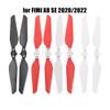 OwlKay 1/4Pairs Propeller Accessory for FIMI X8 SE 2020/2022 V2 Drone Quick Release Folding Blade Props Spare Parts Replacement (Color : Red) view 2