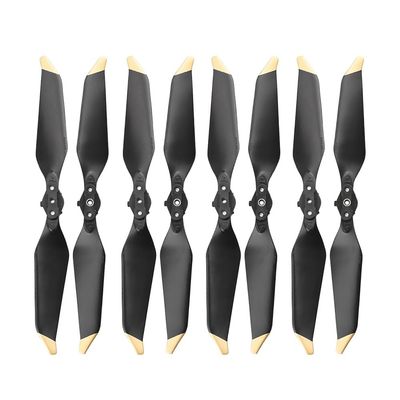 OwlKay 8pcs 8331 Low Noise Quick-Release Propellers for for Mavic Pro Platinum Drone Blade Prop Accessories Spare Parts (Color : Gold)