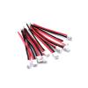 DAYUDDRICAR FPV Drone Part, 10 pcs 5cm 24AWG Tiny Whoop FPV for JST-PH 2.0 Female/Male Plug Silicone Cable Kit Spare Part for UR65 US65 UK65 Beta65 Micro FPV Drone Accessories (Color : Each 5 Male F view 4