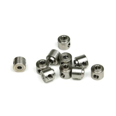 DAYUDDRICAR RC Airplane Part, 10 PCS Model Airplane CNC Wheel Lock Collar Shaft Axle Landing Gear Wheels Stopper Inner Dia 2.1/3.1/4.1/5.1mm Kit Spare Part for RC Model Airplane Plane Fix-wing Acccess