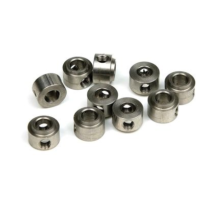 DAYUDDRICAR RC Airplane Part, 10 PCS Model Airplane CNC Wheel Lock Collar Shaft Axle Landing Gear Wheels Stopper Inner Dia 2.1/3.1/4.1/5.1mm Kit Spare Part for RC Model Airplane Plane Fix-wing Acccess