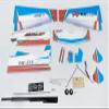 Dancing Wings Hobby Remote Controlled 3D EPP RC Foam Airplane 1200mm Extra-NG Aircraft Need to Assemble (E3804-R10) view 4
