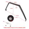 DAYUDDRICAR Carbon Fiber Landing Gear for 30E/50E/70E RC Airplane Plane Fix-wing Model Accessories view 2