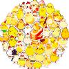 100 Pcs Chicken Stickers Cute Waterproof PVC Chicken Stickers Chicken Party Supplies for Bike Motorcycle Skateboard Luggage view 2