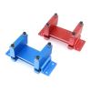 VERBANA RC Engine Mount, Model Airplane CNC RC Gasoline Engine Bench Work Stand 130x45x52mm Spare Part for RC Model Airplane Plane Car Accessories (Color : 1 Set Red) view 2