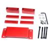 VERBANA RC Engine Mount, Model Airplane CNC RC Gasoline Engine Bench Work Stand 130x45x52mm Spare Part for RC Model Airplane Plane Car Accessories (Color : 1 Set Red) view 4