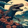 1000 Piece Puzzles for Adult & Friend-Tyrannosaurus Rex Jigsaw Puzzle - Animal Puzzles, Educational Toys DIY Collectibles, for Home Decor Wall Decor - Comes with Poster view 1