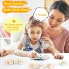Alened Addition and Subtraction Flash Cards, Math Facts Flashcards 1-20, Math Manipulatives Games for Kindergarten, 1st, 2nd, 3rd, 4th, 5th, 6th Grade Kids Ages 4-12-56cards view 4
