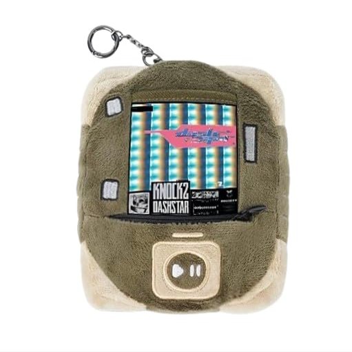 CounterStrikeGlobalOffensive MVP Music Kit CS:GO Peripheral Pendant - Sound-Enabled, Perfect for Gamers, Keychain Stuffed Toy, green