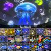21 Sets of Films, Night Light Projector for Kids Bedroom, Star Projector Night Lights for Kids Baby Girls with 360 Rotating, Birthday, Christmas, Nursery, Room Decor view 2