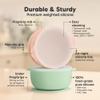 KeaBabies 2-Pack Baby Bowls with Suctions, Lids - Silicone Toddler Suction Bowls for Baby Boy, Girl, Kids, Food Grade Silicone, BPA-Free, Dishwasher Safe, Toddler Eating Essentials (Mellow) view 2