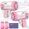 JONEG Toys for 3-8 Year Old Boys Girls: 2 Pack Bubble Machine for Kids with Bubble Solution, Gifts for 3 4 5 6 7 8 Years Old Boy Birthday Toy for Kid Toddlers Ages 4-6 Outdoor Wedding Bubbles Wands view 1