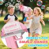 JONEG Toys for 3-8 Year Old Boys Girls: 2 Pack Bubble Machine for Kids with Bubble Solution, Gifts for 3 4 5 6 7 8 Years Old Boy Birthday Toy for Kid Toddlers Ages 4-6 Outdoor Wedding Bubbles Wands view 4