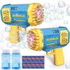 JONEG Toys for 3-8 Year Old Boys Girls: 2 Pack Bubble Machine for Kids with Bubble Solution, Gifts for 3 4 5 6 7 8 Years Old Boy Birthday Toy for Kid Toddlers Ages 4-6 Outdoor Wedding Bubbles Wands view 1