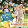 JONEG Toys for 3-8 Year Old Boys Girls: 2 Pack Bubble Machine for Kids with Bubble Solution, Gifts for 3 4 5 6 7 8 Years Old Boy Birthday Toy for Kid Toddlers Ages 4-6 Outdoor Wedding Bubbles Wands view 4