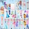 Magnetic Dress Up Dolls, Magnetic Princess Dress Up Paper Dolls, Magnetic Dress Up Dolls for Girls Ages 4-10 Learning Created Imagine Set Birthday Gift (Amy) view 1