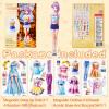 Magnetic Dress Up Dolls, Magnetic Princess Dress Up Paper Dolls, Magnetic Dress Up Dolls for Girls Ages 4-10 Learning Created Imagine Set Birthday Gift (Joy) view 2