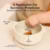 KeaBabies 2-Pack Baby Bowls with Suctions, Lids - Silicone Toddler Suction Bowls for Baby Boy, Girl, Kids, Food Grade Silicone, BPA-Free, Dishwasher Safe, Toddler Eating Essentials (Roseate) view 4