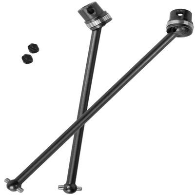 RCMYou Center Drive Shaft Axles Upgrades Part for 1/8 Kraton 6S BLX RC Crawler Car,Steel #45 Center Driveshaft Hop ups,Black